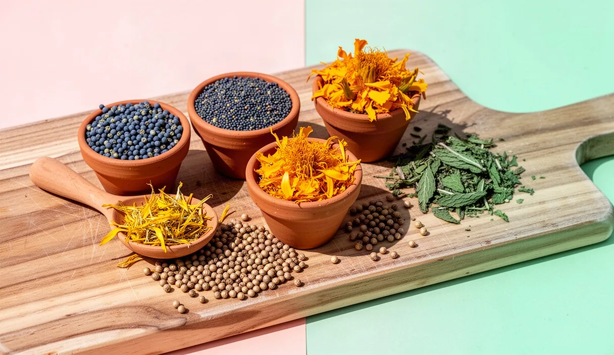 Making Georgian Khmeli Suneli from Whole Spices