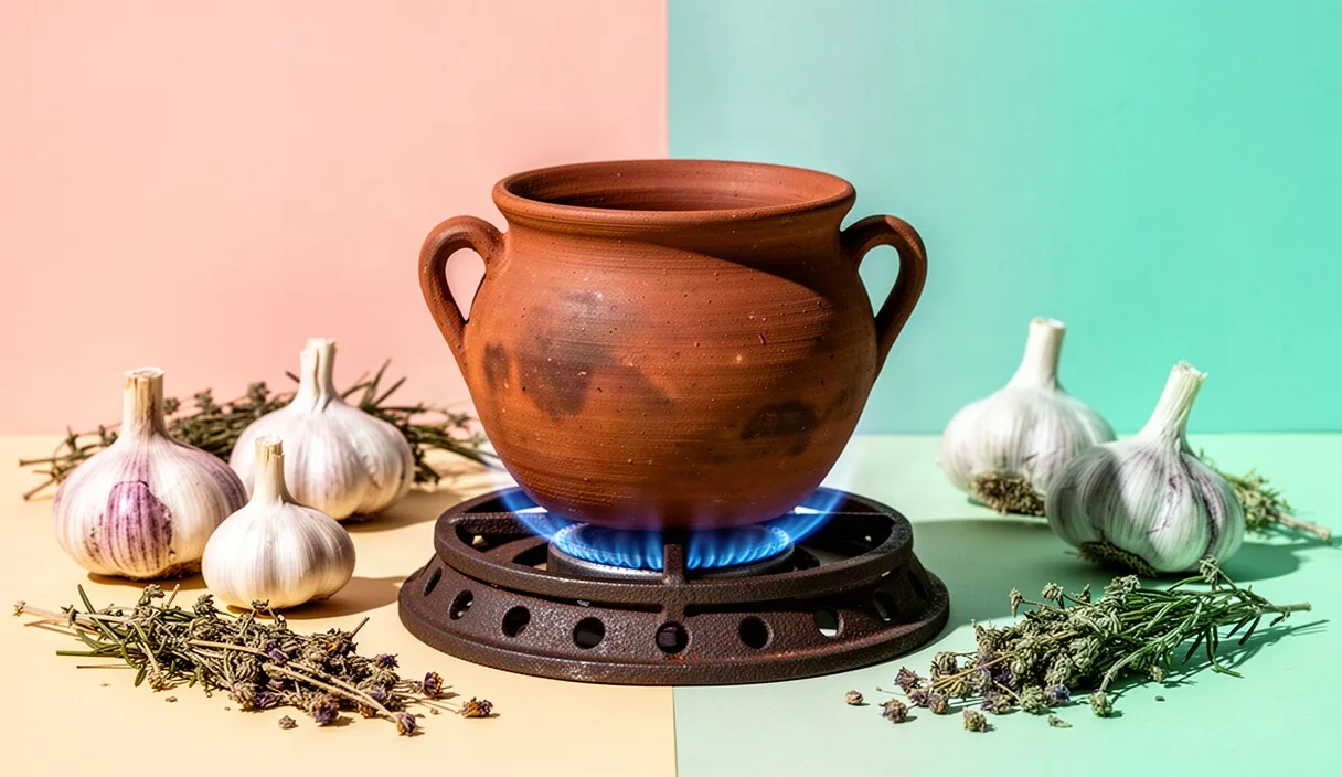 Working with Raw Clay Pots on Standard Gas Burners